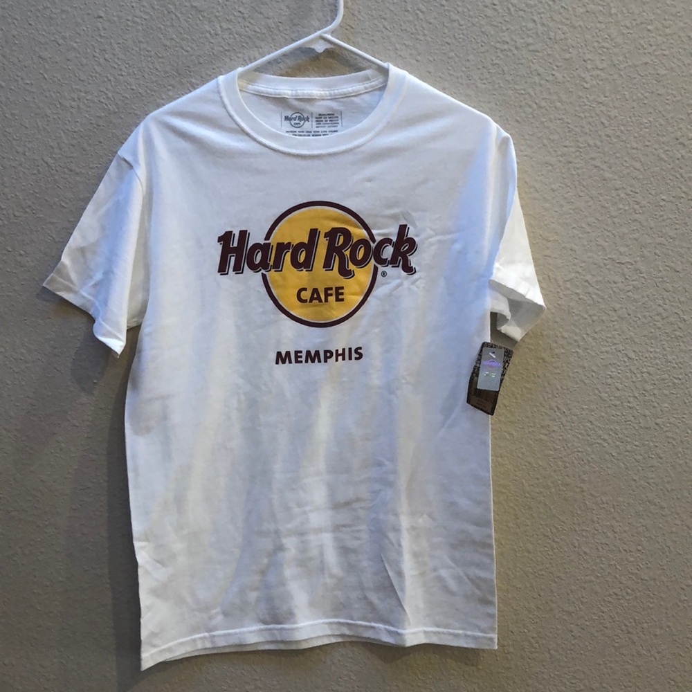 Brand new - Hard Rock Memphis white t-shirt